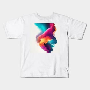 Starry Reverie - Capturing the Enchantment of Nebulae Kids T-Shirt